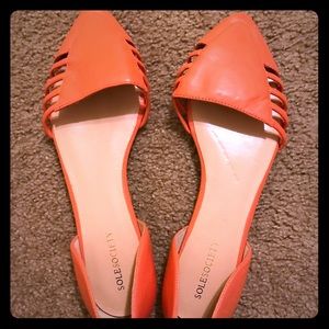Súper cute Orange Flats!